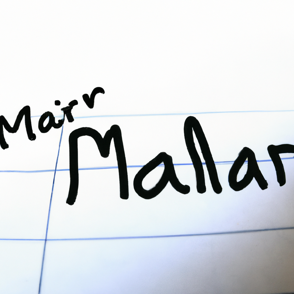 ¿Cómo se escribe el nombre Marina en arabe?