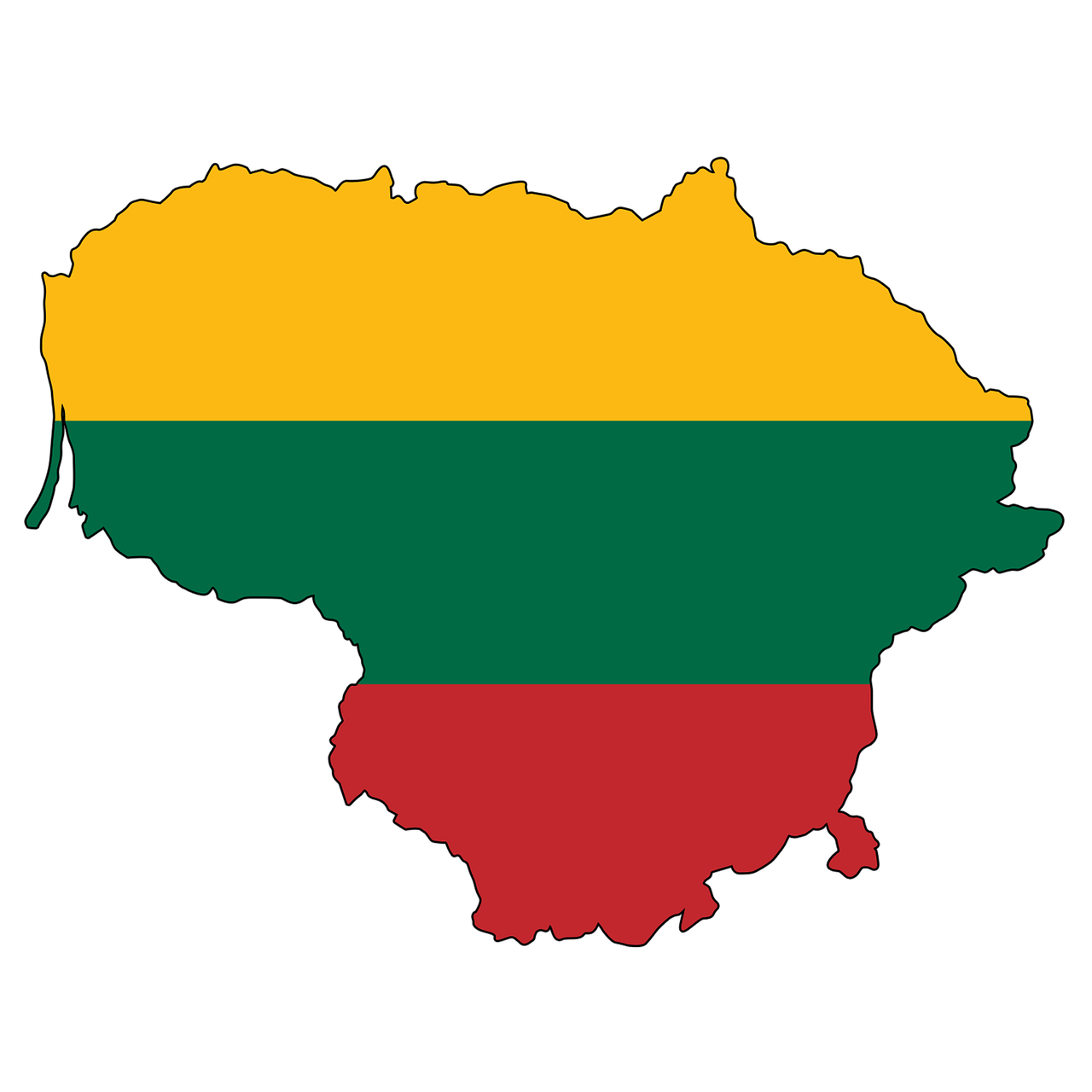 ¿Dónde está el país Lituania?